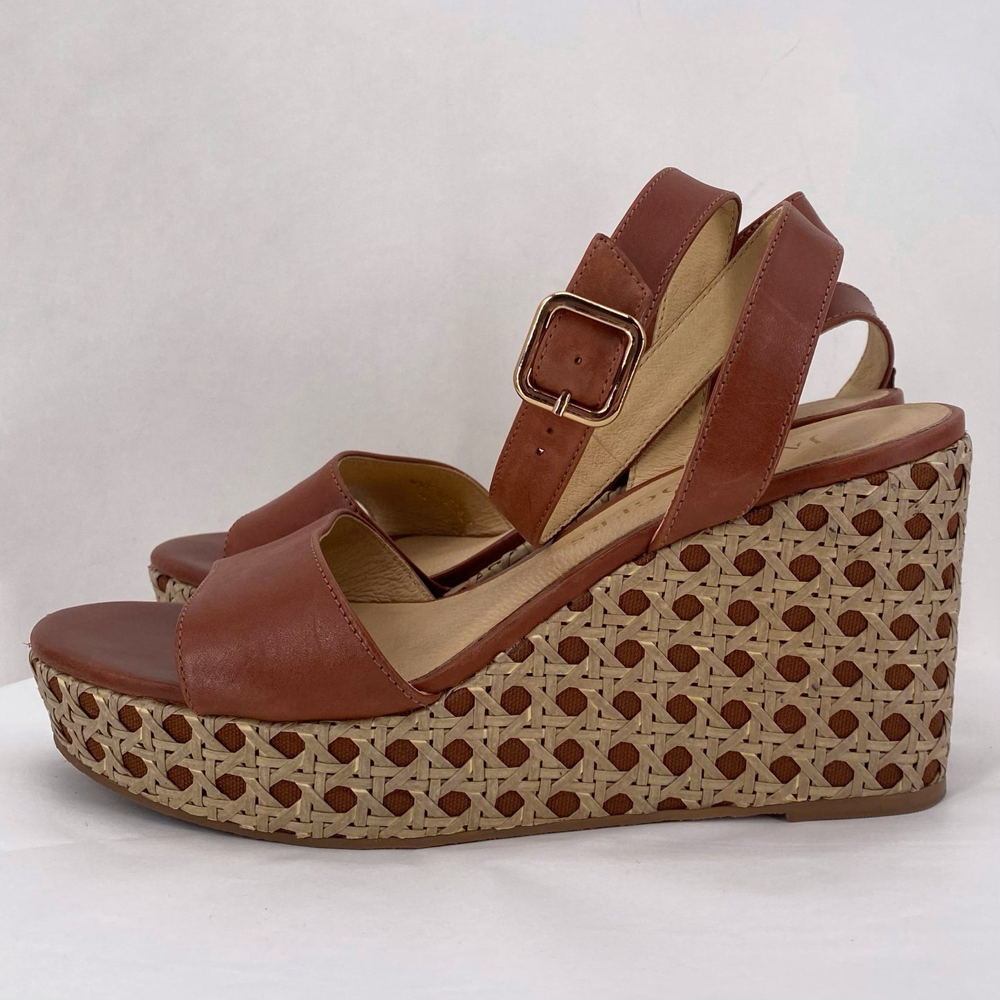 REDDISH BROWN W Shoe Size 8.5 Jack Rogers Wedge