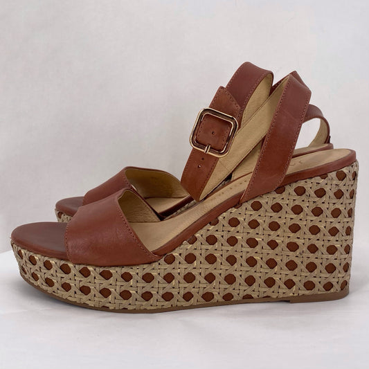 REDDISH BROWN W Shoe Size 8.5 Jack Rogers Wedge