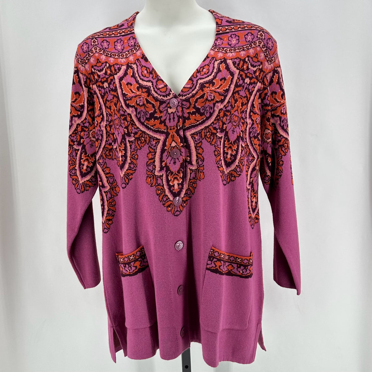 Size 2X ISAAC MIZRAHI LIVE Cardigan