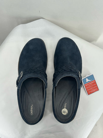 Navy W Shoe Size 10.5 AETREX Mules