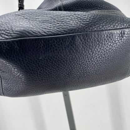 Black COACH Leather Shoulder Bag