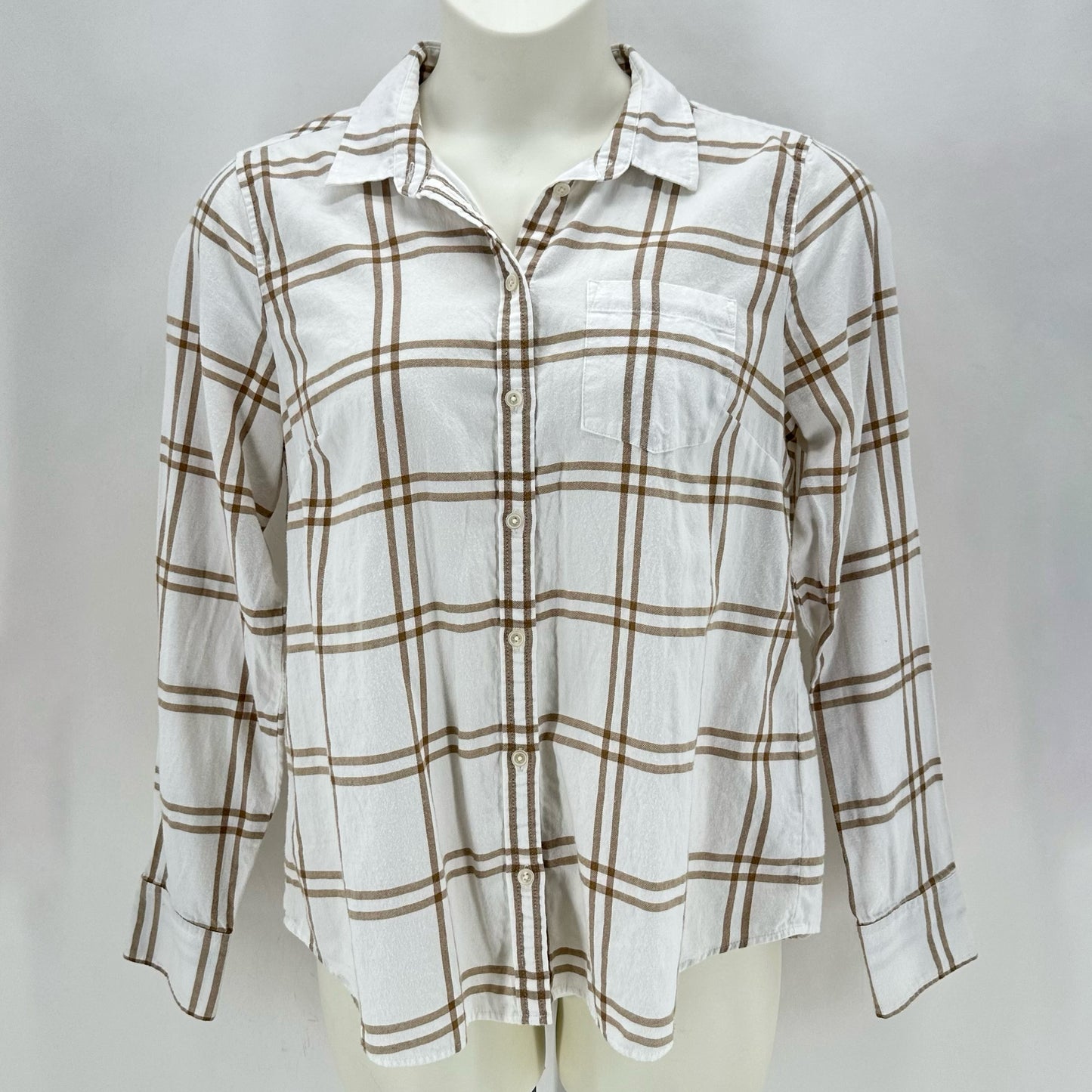 Size L J CREW Plaid Shirt