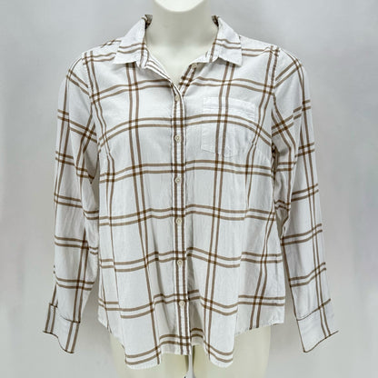 Size L J CREW Plaid Shirt