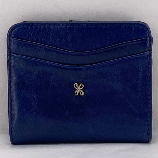 Navy HOBO Leather Wallet
