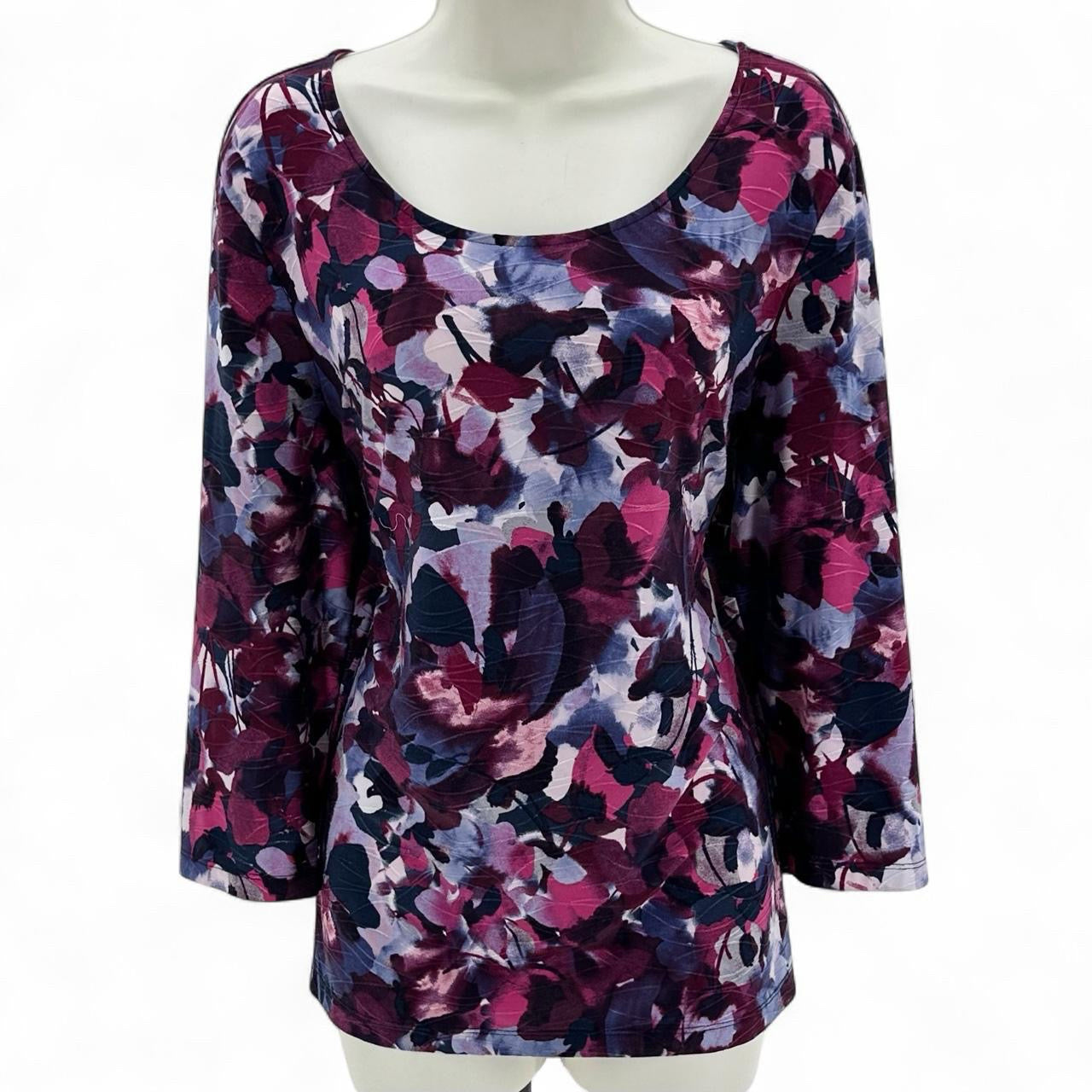Size L CROFT & BARROW FLOWERS Shirt