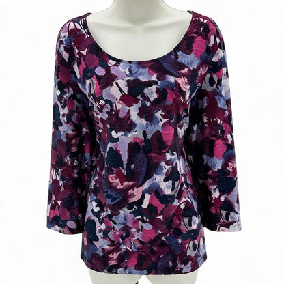 Size L CROFT & BARROW FLOWERS Shirt