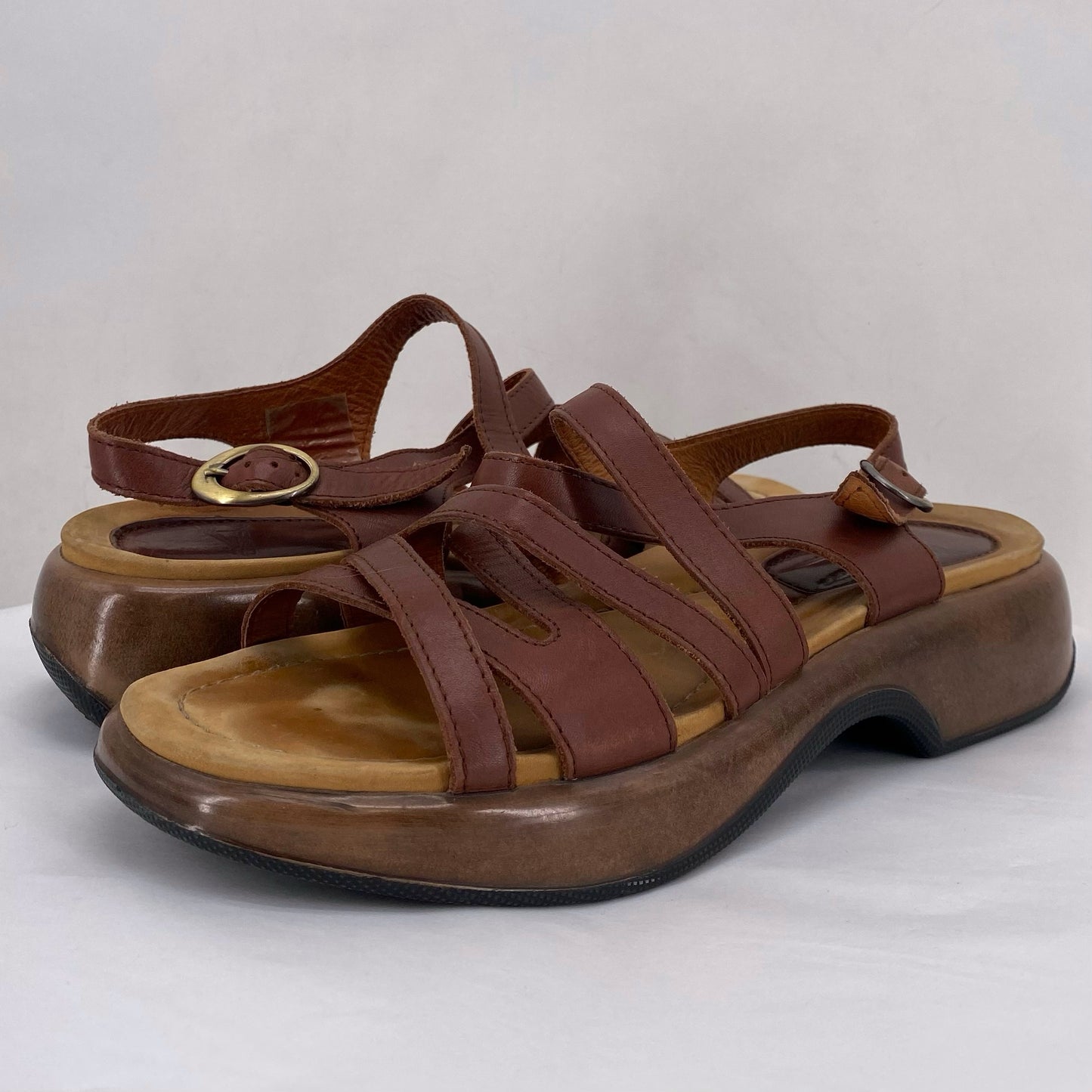 BROWN W Shoe Size 10 DANSKO Sandals