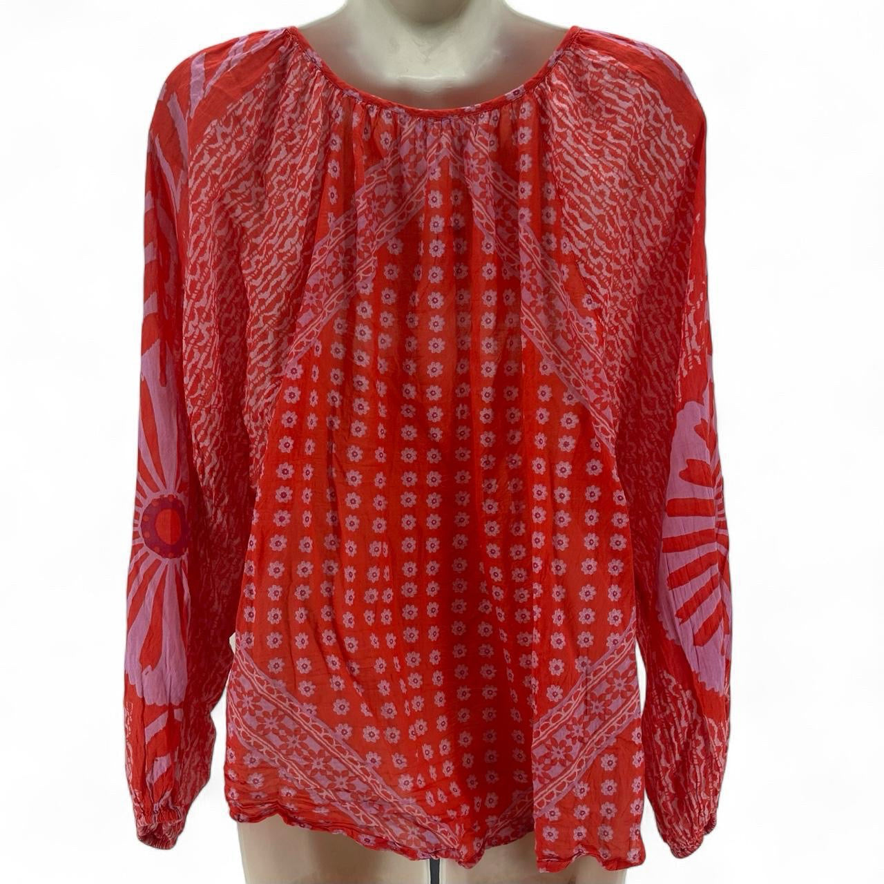 Size S FREE PEOPLE Floral Shirt