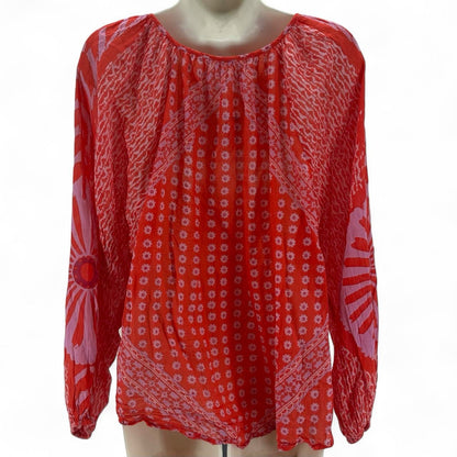 Size S FREE PEOPLE Floral Shirt