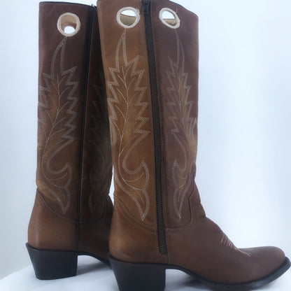 BROWN W Shoe Size 9 STETSON Boots