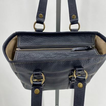 Black COACH Leather Tote