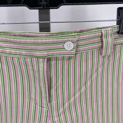 Size 8 ANN TAYLOR LOFT Stripe Shorts