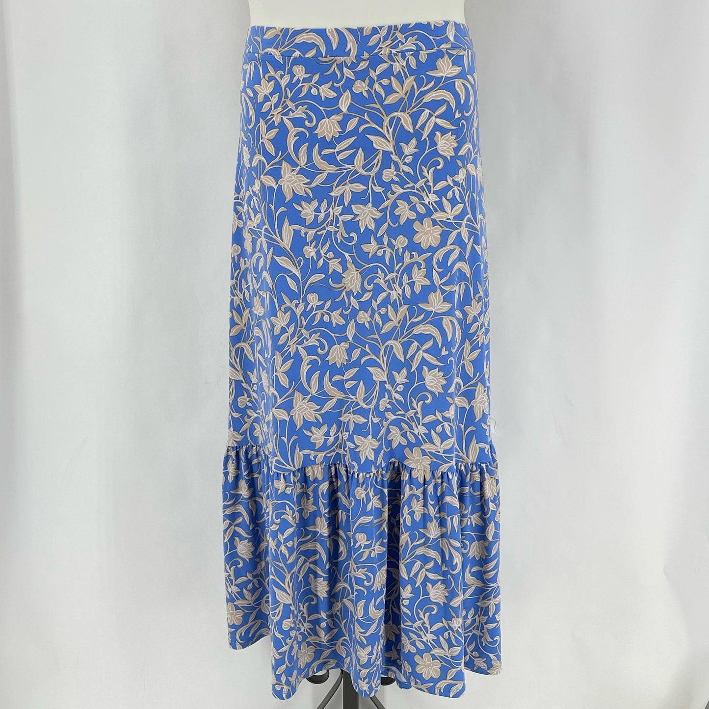 Size 2X SUSAN GRAVER FLOWERS Skirt