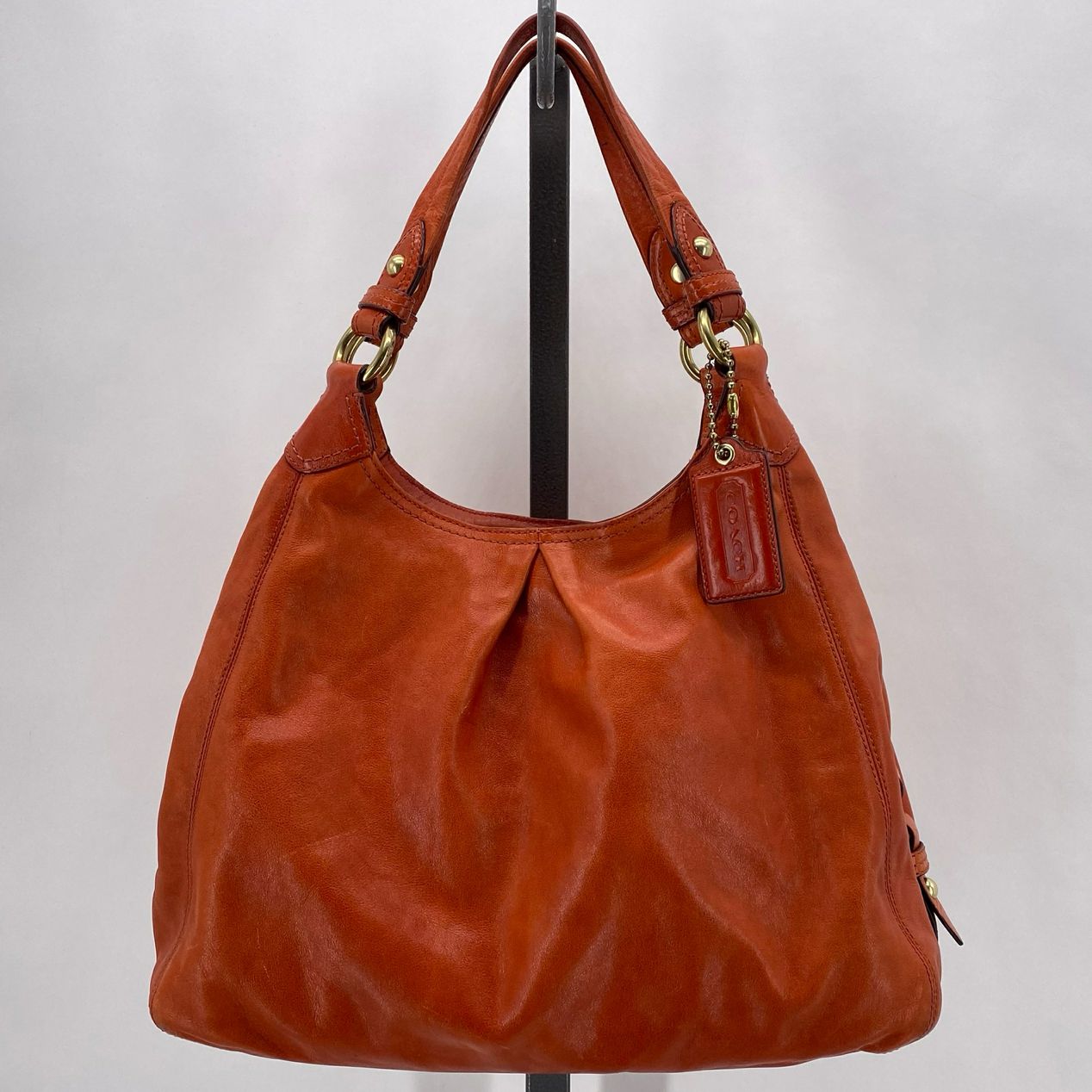 Orange COACH Shoulder Bag