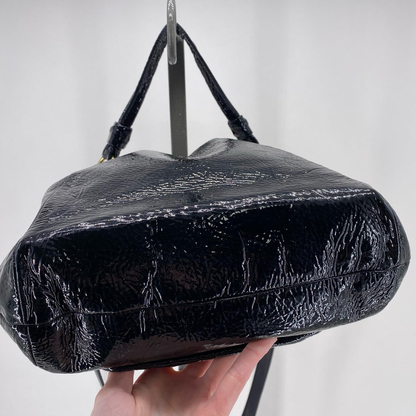 Black COACH Leather Shoulder Bag