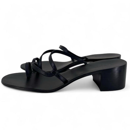 Black W Shoe Size 8.5 J CREW Sandals