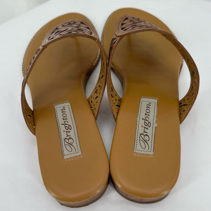 BROWN W Shoe Size 7 BRIGHTON Sandals