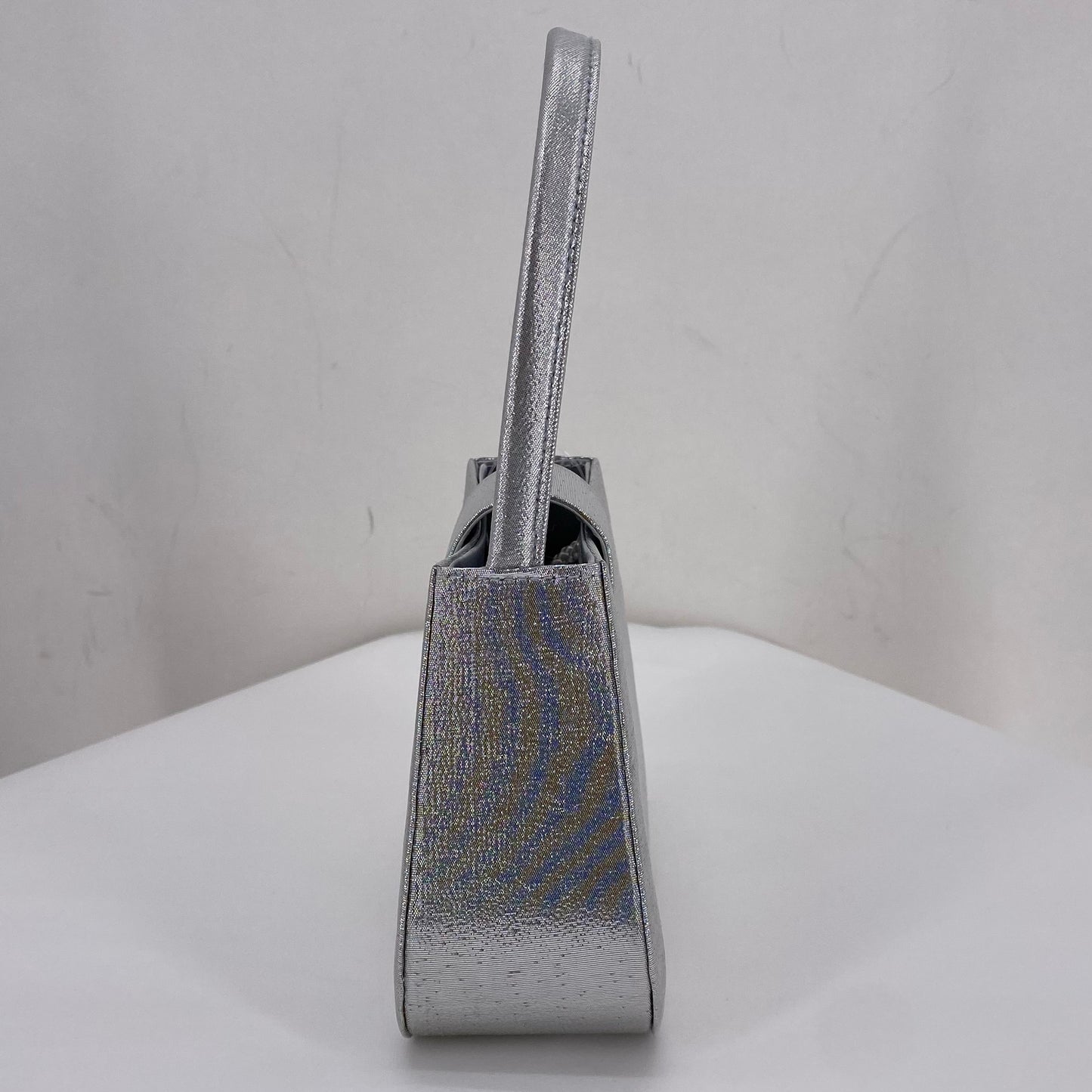 Silver LA REGALE Clutch