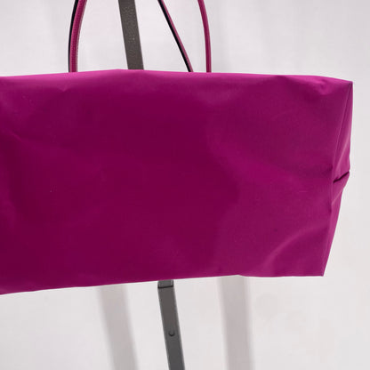 FUCHSIA LONGCHAMP Nylon Shoulder Bag