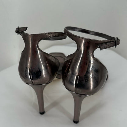 Silver W Shoe Size 10 GUESS Heels