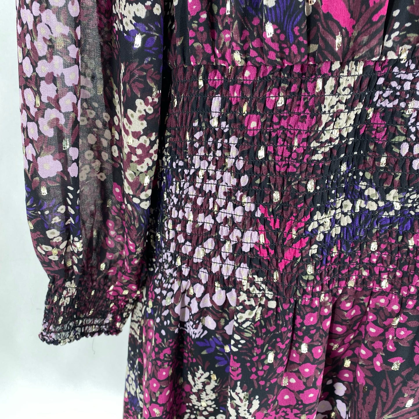 Size M WHITE HOUSE BLACK Floral Dress