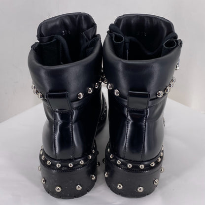 Black W Shoe Size 38.5 BALMAIN Boots