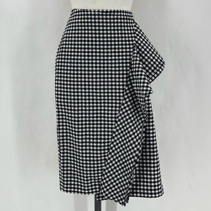 Size 2 WHOWHATWEAR Checkered Skirt
