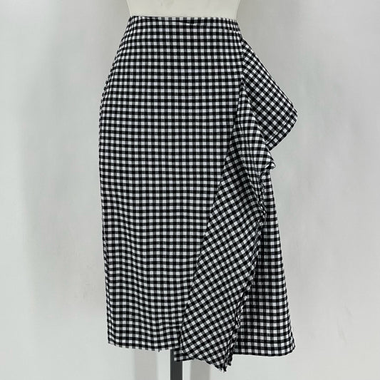 Size 2 WHOWHATWEAR Checkered Skirt