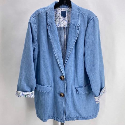 Size L J JILL Denim Jacket