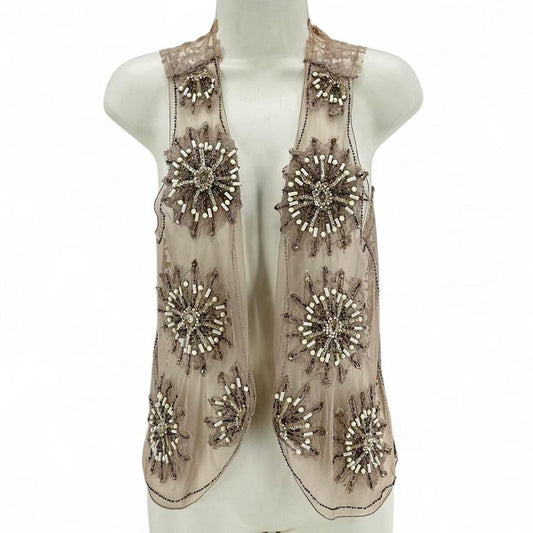 Size 0 CHICO'S Lace Vest