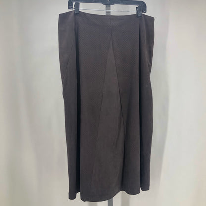 Size 12 TRIBAL FAUX SUEDE Skirt
