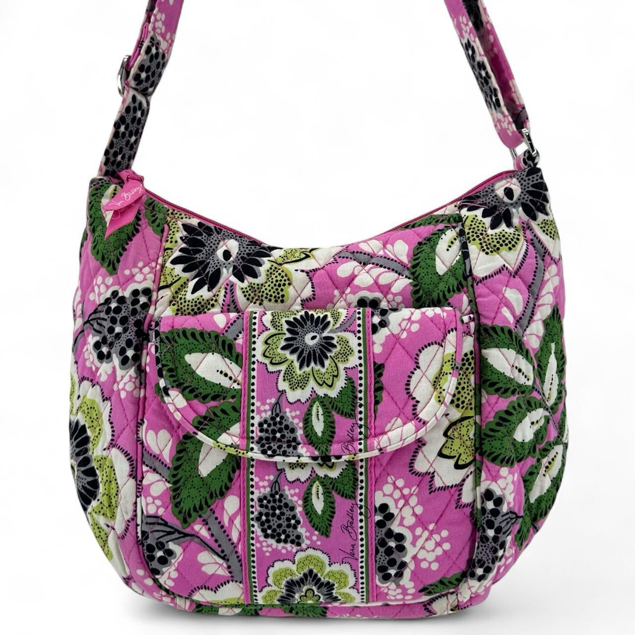 Pink VERA BRADLEY FABRIC Shoulder Bag