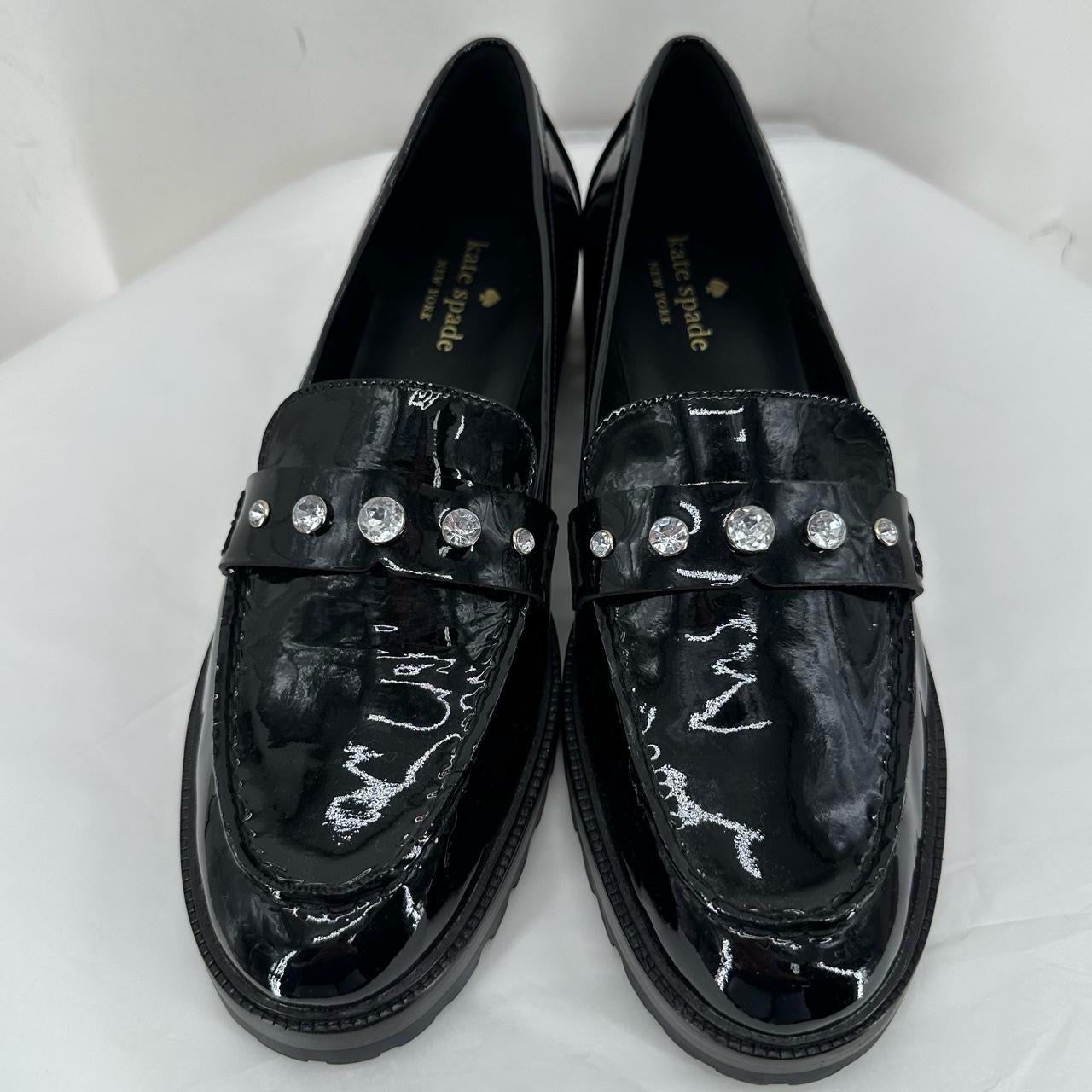 Black W Shoe Size 10 KATE SPADE Loafer