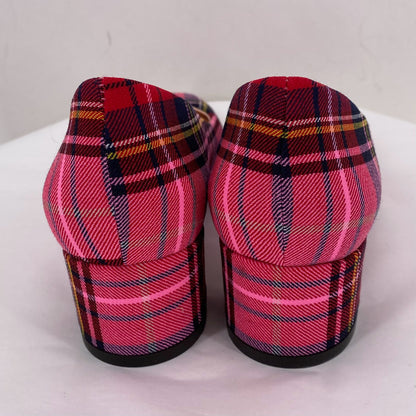 PINK/RED W Shoe Size 9 J CREW Pumps