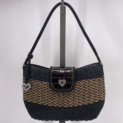 BLACK/TAN BRIGHTON Shoulder Bag