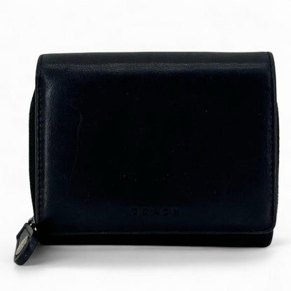 Black COACH Leather Wallet
