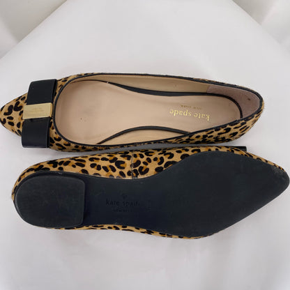 BLACK/TAN W Shoe Size 8.5 KATE SPADE Flats
