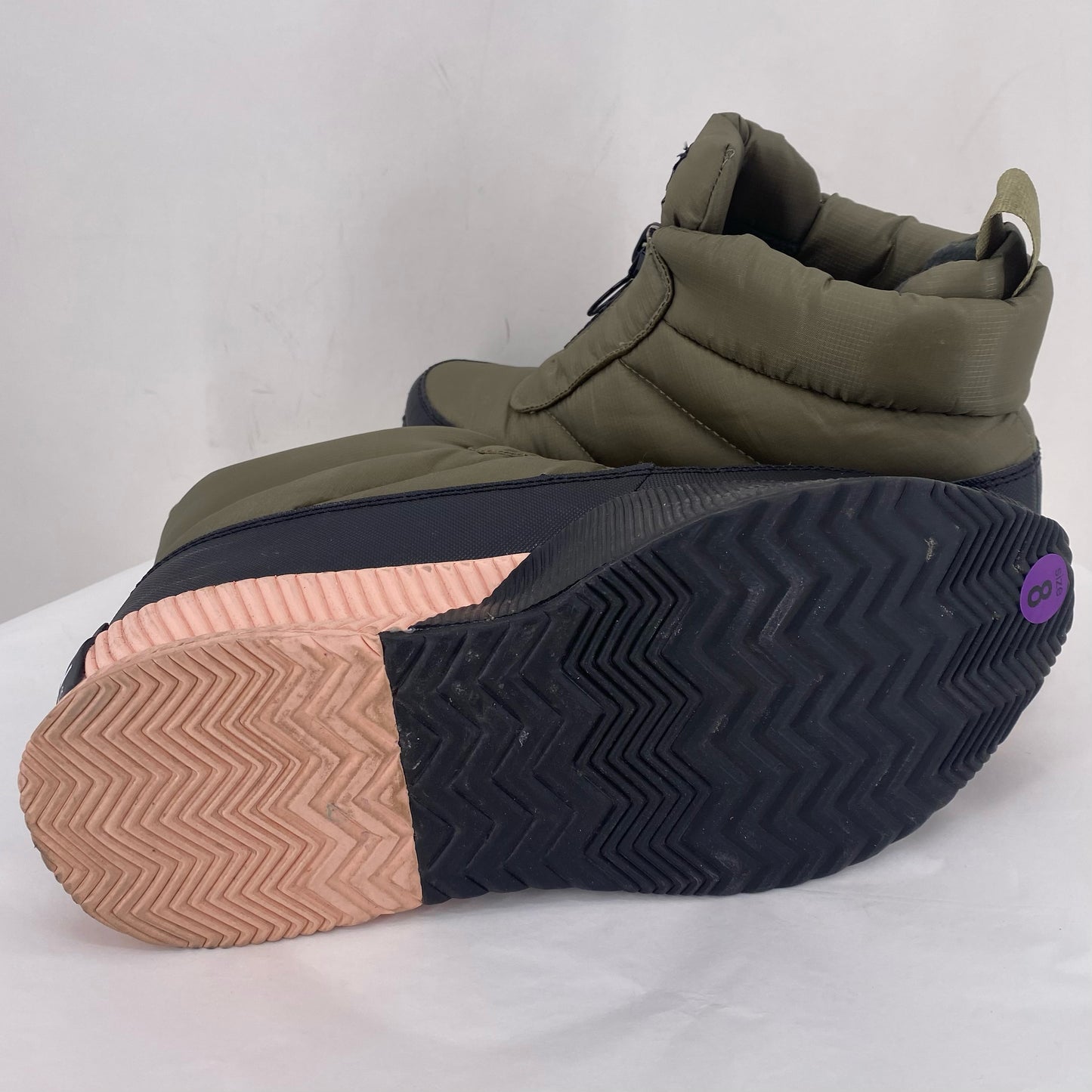 Green W Shoe Size 8 SOREL shooties/booties