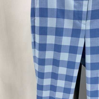 Size 8 J CREW Checkered Pants