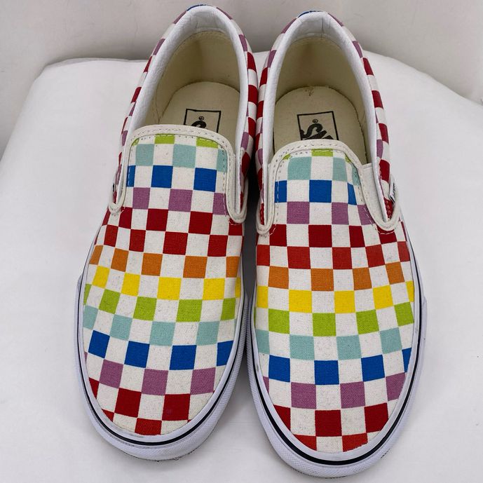 Multi-Color W Shoe Size 9.5 VANS Flats