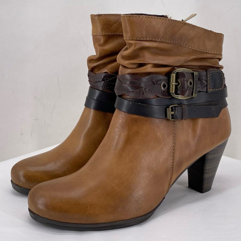 DARK TAN W Shoe Size 9 PIKOLINOS Boots