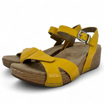 Yellow W Shoe Size 10.5 DANSKO Sandals