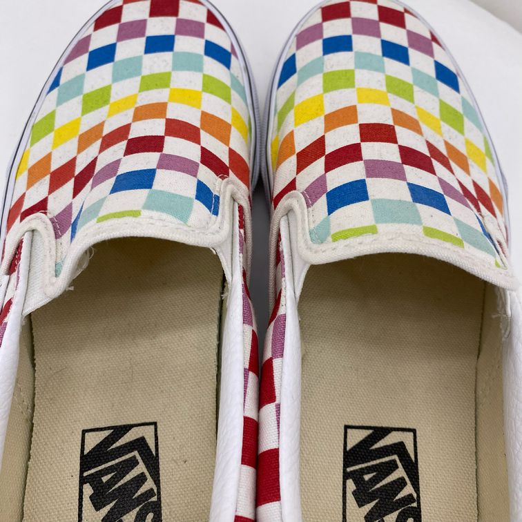 Multi-Color W Shoe Size 9.5 VANS Flats