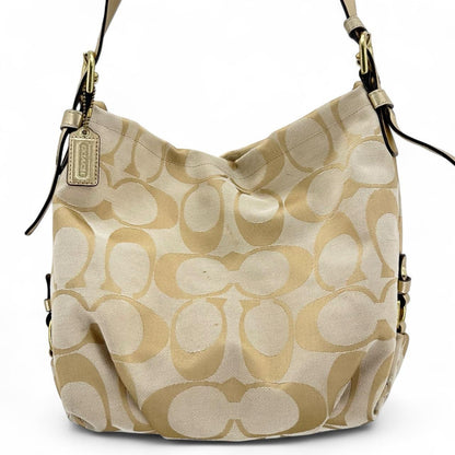 KHAKI COACH Shoulder Bag