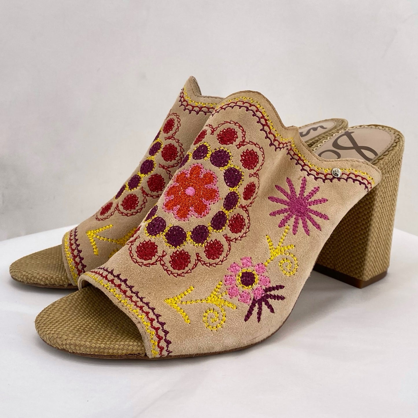 LT TAN W Shoe Size 7.5 SAM EDDELMAN Sandals