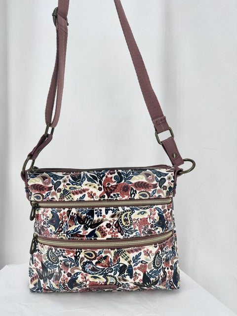 SAKROOTS Fox & Forest Fable Paisley Crossbody
