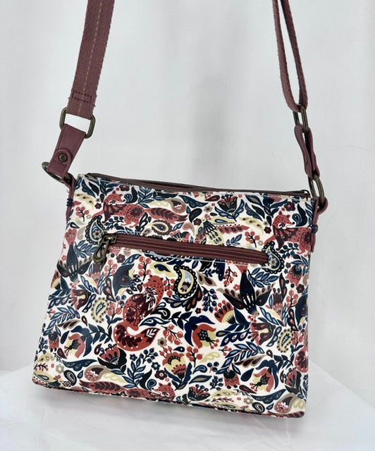 SAKROOTS Fox & Forest Fable Paisley Crossbody