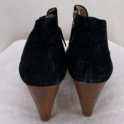 Black W Shoe Size 9.5 MATT BERNSON shooties/booties