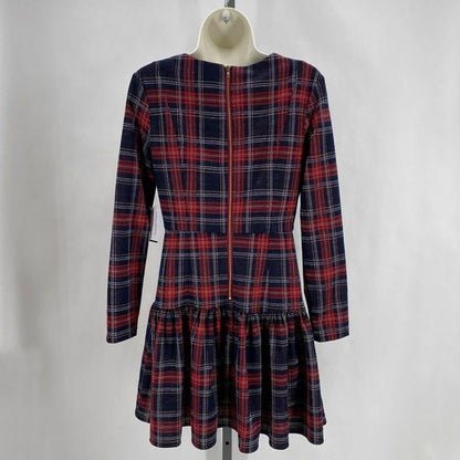 Size S ALEXA ADMOR Plaid Dress