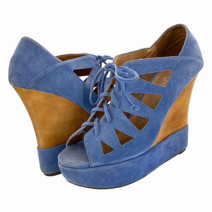 Blue W Shoe Size 10 JEFFREY CAMPBELL Wedge